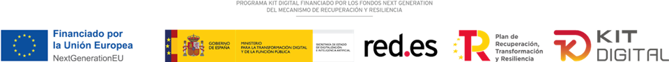 Kit Digital — Programa cofinanciado por los fondos Next Generation (UE)